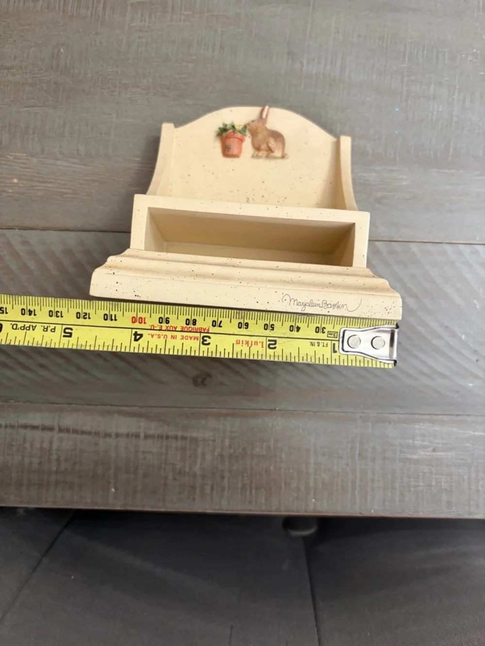 Marjolein Bastin Cream Bunny card holder